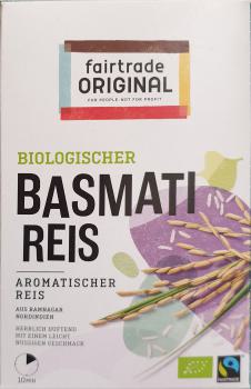 Bio Basmati Reis Fairtrade - Fairtrade Original - 400 g