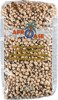 Schwarzaugenbohnen Black Eye Beans - Afroase - 1 kg
