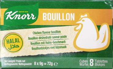 Buoillonwürfel Huhn - Knorr - 72 g