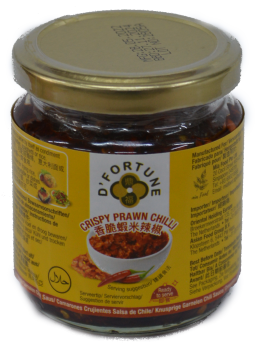 Chilisauce mit knusprige Garnelen - D-Fortune - 180 g