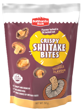 Knusprige Shiitake Trüffel Geschmack - Bai Shan Zu - 50 g
