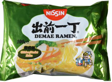 Demae Ramen Instant Huhn Nudeln - Nissin - 100 g