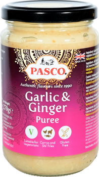 Garlic & Ginger Puree - Pasco - 270 g