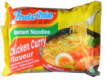 Instant Nudeln Huhn-Curry - Indomie - 80 g
