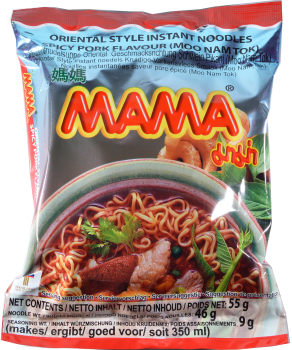 Instant Nudeln Moo Nam Tok - Mama - 55 g