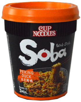 Inst. Nudeln Soba Cup Peking Duck - Nissin - 87 g