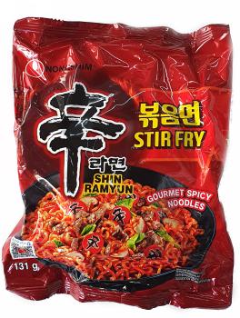 Instant Nudeln Shin Ramyun Stir Fry - Nong Shim - 131 g