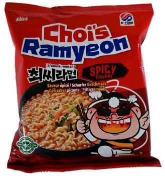 Instant Nudeln Spicy Flavor - Chois - 112,5 g