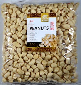 Erdnüsse geschält blanchiert - Golden Turtle - 500 g
