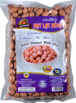 getr. Erdnüsse mit Haut - Kibaco - 300 g