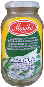 Kokosfruchtfleisch stark gezuckertMacapuno - Monika - 340 g