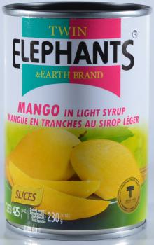 Mangoscheiben - Twin Elephants - 230 g
