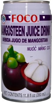 Mangosteen Fruchtsaftgetränk - Foco - 350 ml
