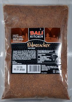 Palmzucker Pulver - Bali Kitchen - 250 g
