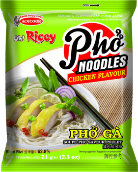 Inst. Pho Ga Oh! Ricey Huhn - ACECOOK - 70 g