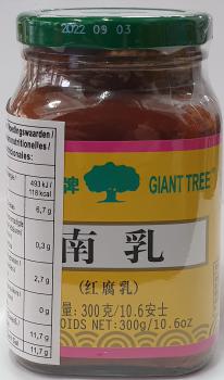 Rote fermentierter Tofu - Giant Tree - 300 g