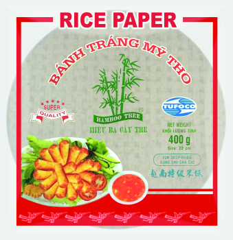 Reispapier 22cm zum frittieren - Bamboo Tree - 400 g