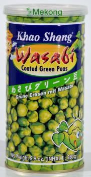 Geröstete grüne Wasabi-Erbsen - Khao Shong - 280 g