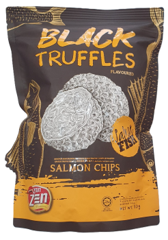 Salmon Chips Black Truffles - Zen Zen - 70 g