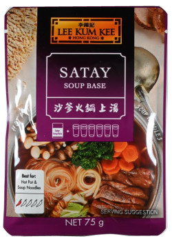 Suppenbasis Satay Hot Pot - Lee Kum Kee - 75 g