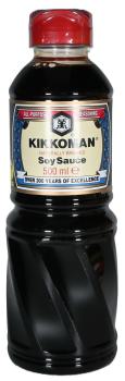 Sojasauce PET Flasche - Kikkoman - 500 ml
