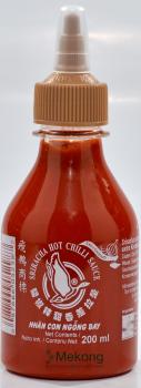 Sriracha Chilisoße Extra Knoblauch - Flying Goose - 200 ml