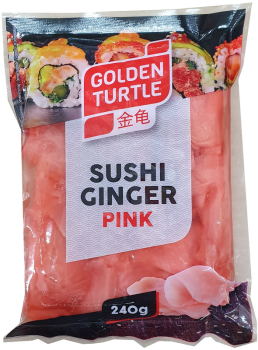 Sushi Ingwer rosa - Golden Turtle - 160 g