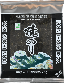 Yaki Nori silber - Jh Foods - 28 g