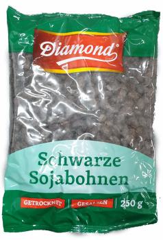 schwarze Sojabohnen fermentiert,gesalzen - Diamond - 250 g