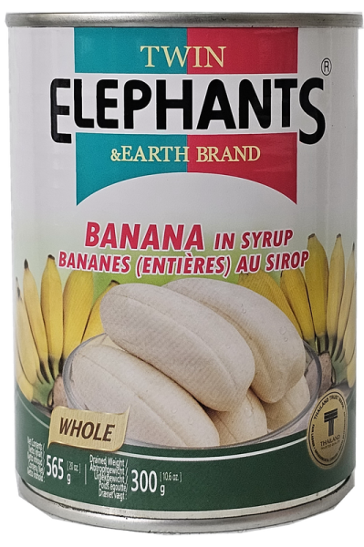Bananen in Syrup - Twin Elephants - 565 g