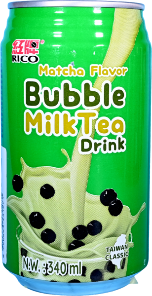 Bubble Milchteegetränk Matcha Flavor - Rico - 350 ml