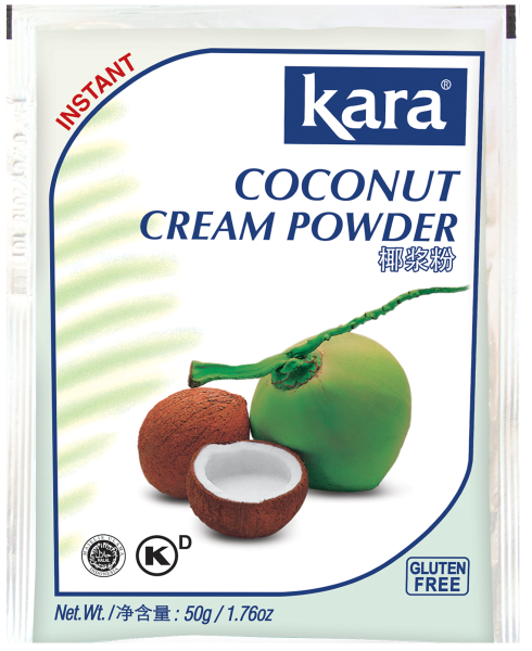 Kokosnusscreampulver - KARA - 50 g