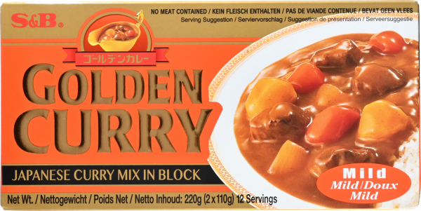 Japanisches Curry Golden Curry Mild - S&B - 220 g
