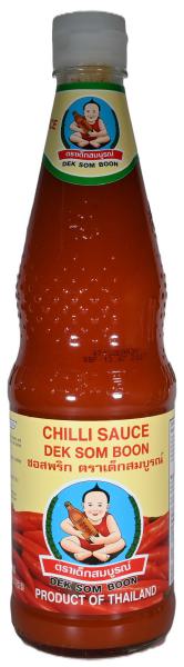 Scharfe Chilisoße - Dek Som Boon - 700 ml