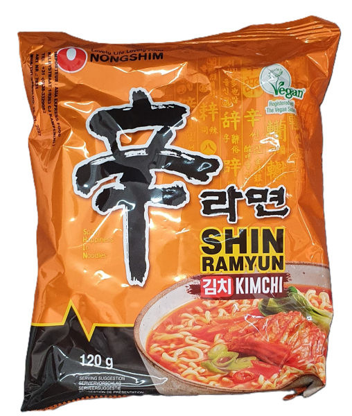 Inst. Nudeln Kimchi Ramen - Nong Shim - 120 g