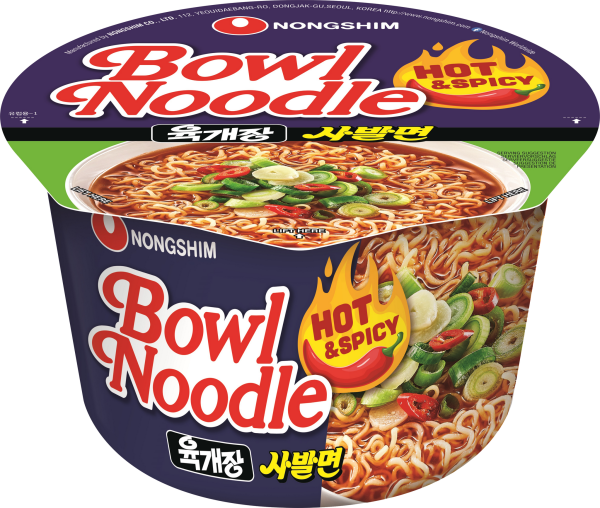 Inst. Nudeln Hot Spicy Bowl - Nong Shim - 100 g