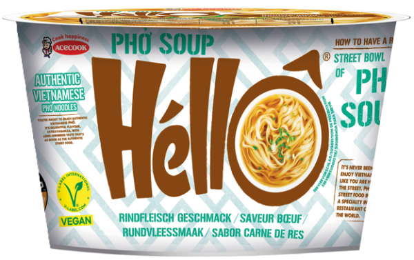 Inst. Pho Bo Bowl Reisbandnudel Rindfl - ACECOOK - 70 g