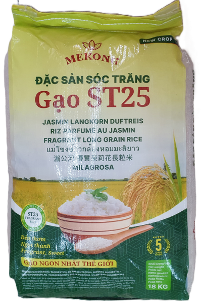 ST25 Duftreis Jasmin Langkorn - Mekong - 18 kg