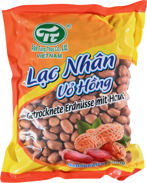 getr. Erdnüsse mit Rosa Haut - Tung Thuy - 300 g