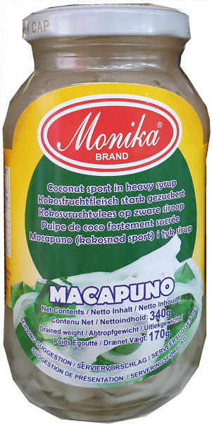 Kokosfruchtfleisch stark gezuckertMacapuno - Monika - 340 g