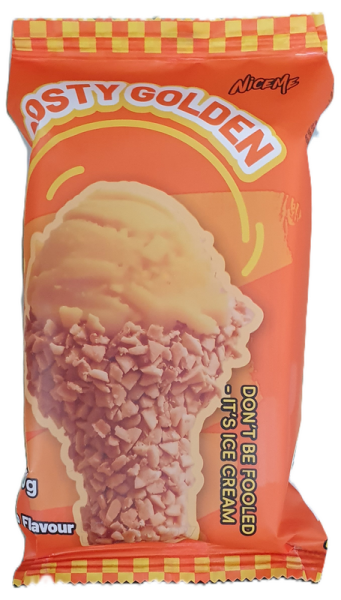 Mangoeis Dessert Fried Chicken Form - Frosty Fun - 70 g