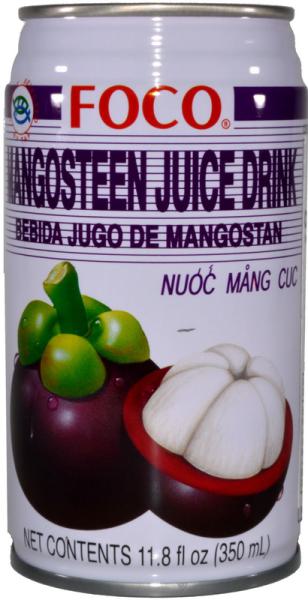 Mangosteen Fruchtsaftgetränk - Foco - 350 ml