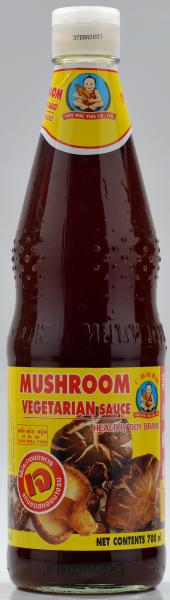 Vegetarische Pilzsoße - Dek Som Boon (Healthy Boy) - 700 ml