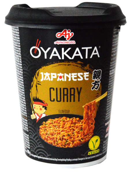 Inst. Nudeln Japanese Curry Cup - Ajinomoto - 96 g