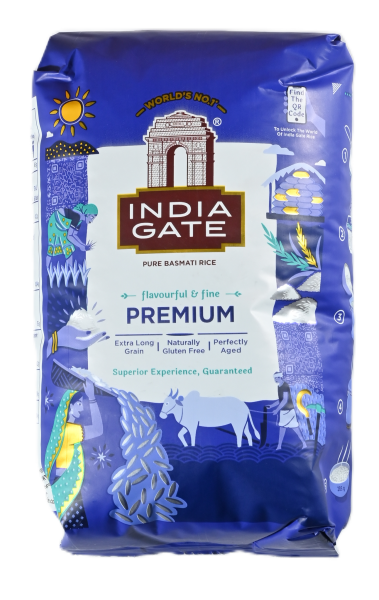 Premium Basmatireis  - Indian Gate - 1 kg