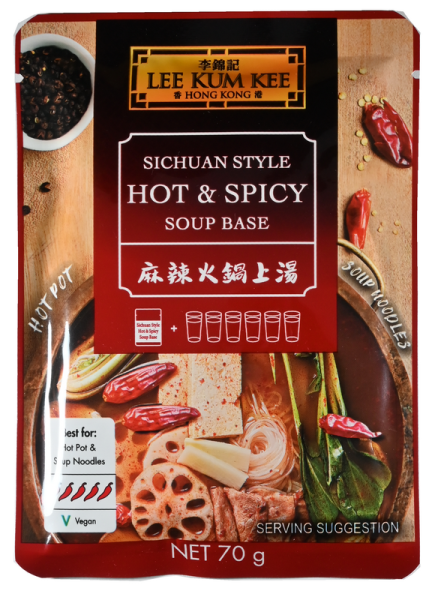 Suppenbasis Hot&Spicy Hot Pot - Lee Kum Kee - 70 g