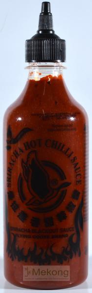 Sriracha Chillisoße Black-out - Flying Goose - 455 ml