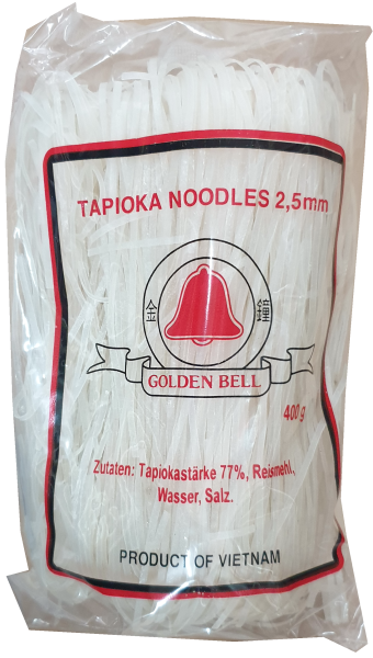 Tapioka Nudeln Hủ Tiếu Nam Vang - Golden Bell - 400 g