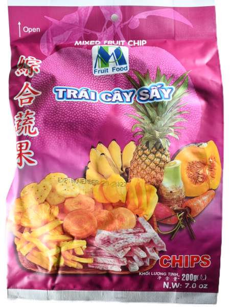 Frucht Chips gemischt - Minh Phat - 200 g