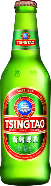 chin. Bier 4,7%Vol - Tsingtao - 330 ml